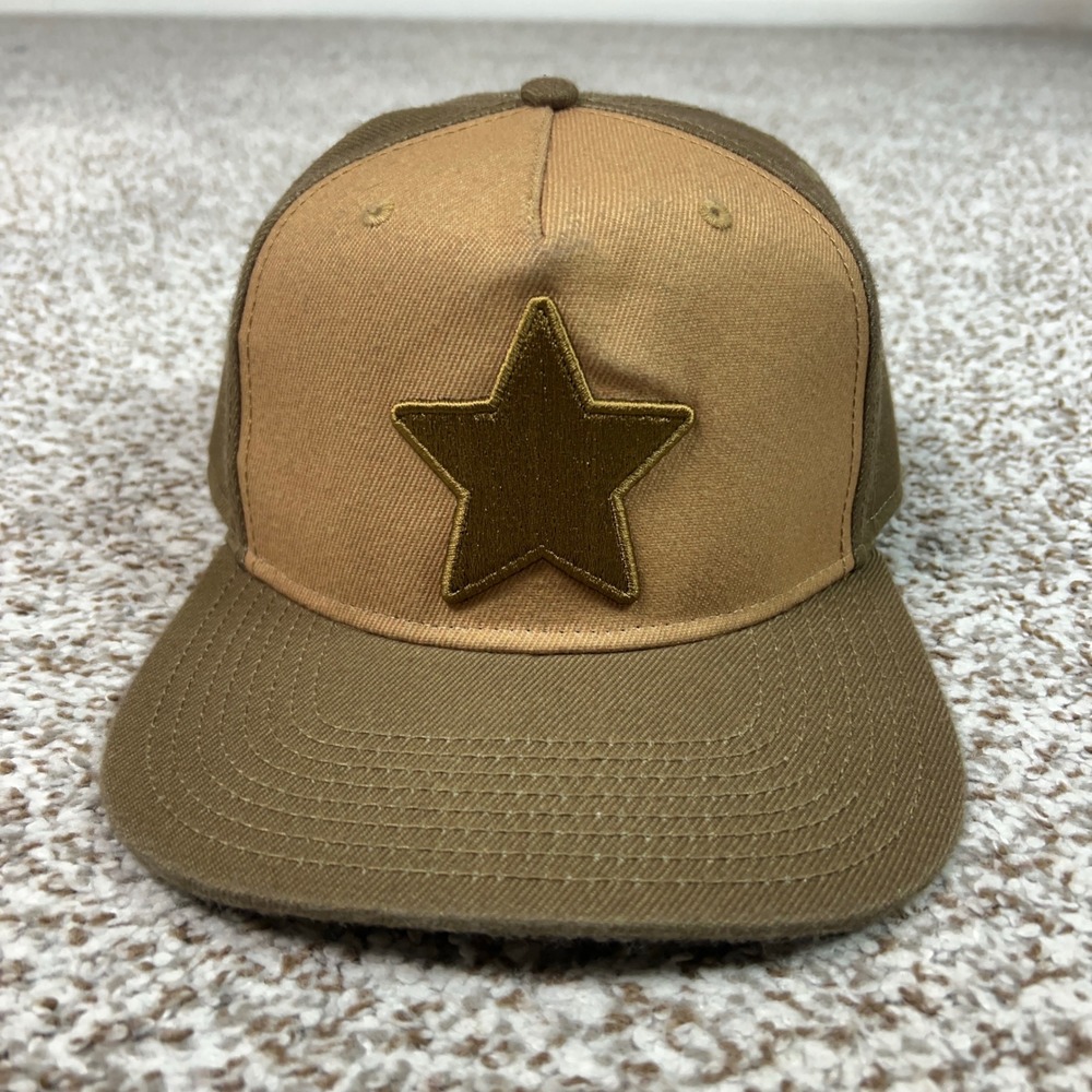 Disney Gravity Falls Hat Men One Size Brown Snapback Star Embroidery Cap TV Show